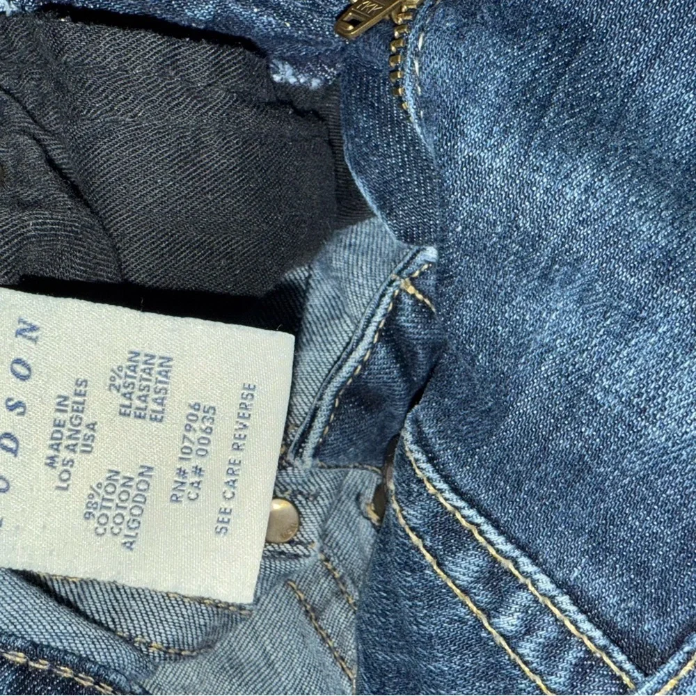 Hudson Jeans Blue Flare Wide Leg Denim - Picture 3 of 7